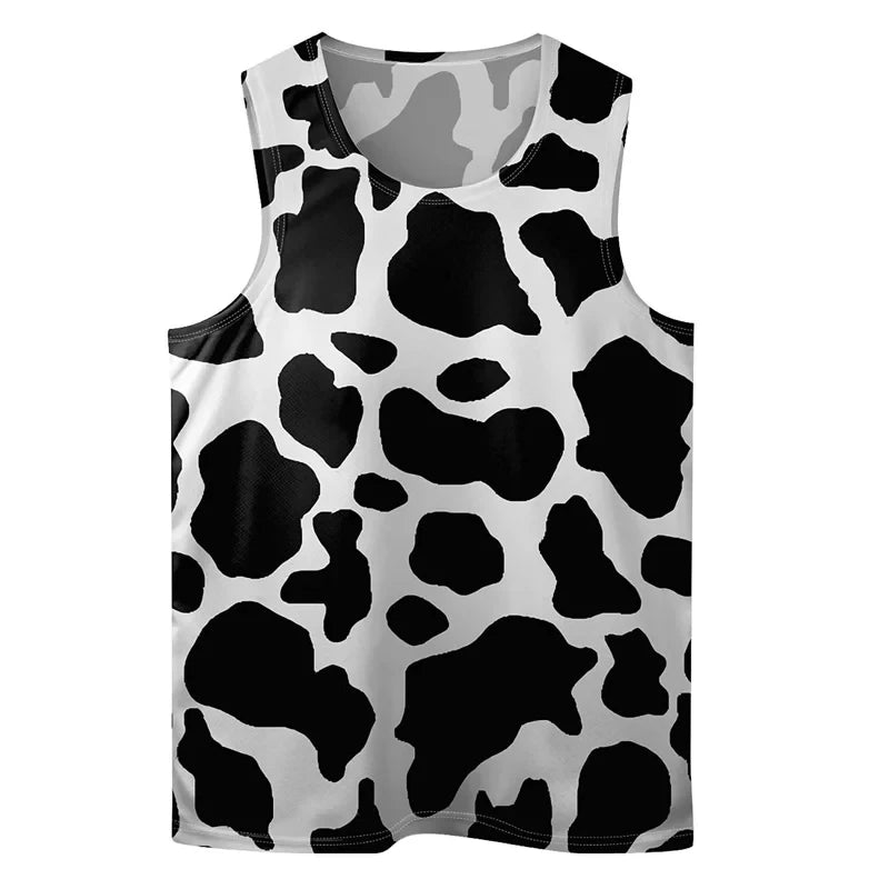 Vintage Graphic Sleeveless Tank Top