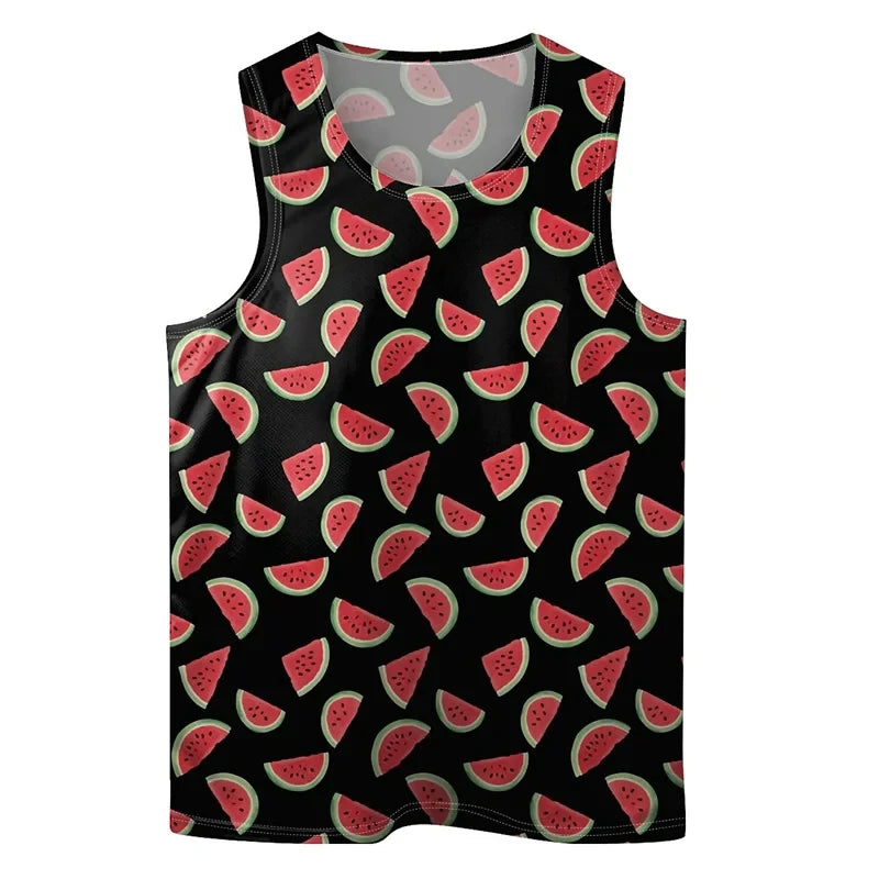 Vintage Graphic Sleeveless Tank Top