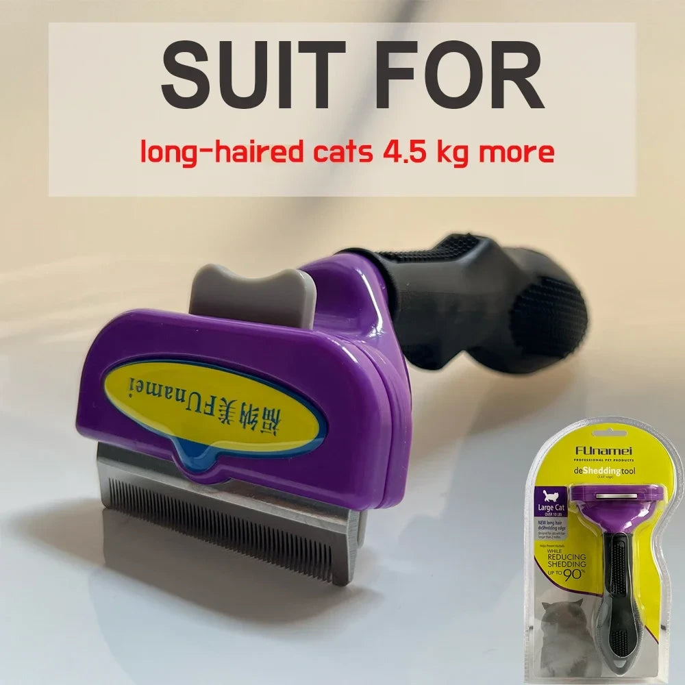 Ergonomic Pet Grooming Brush