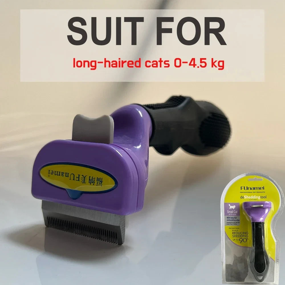 Ergonomic Pet Grooming Brush