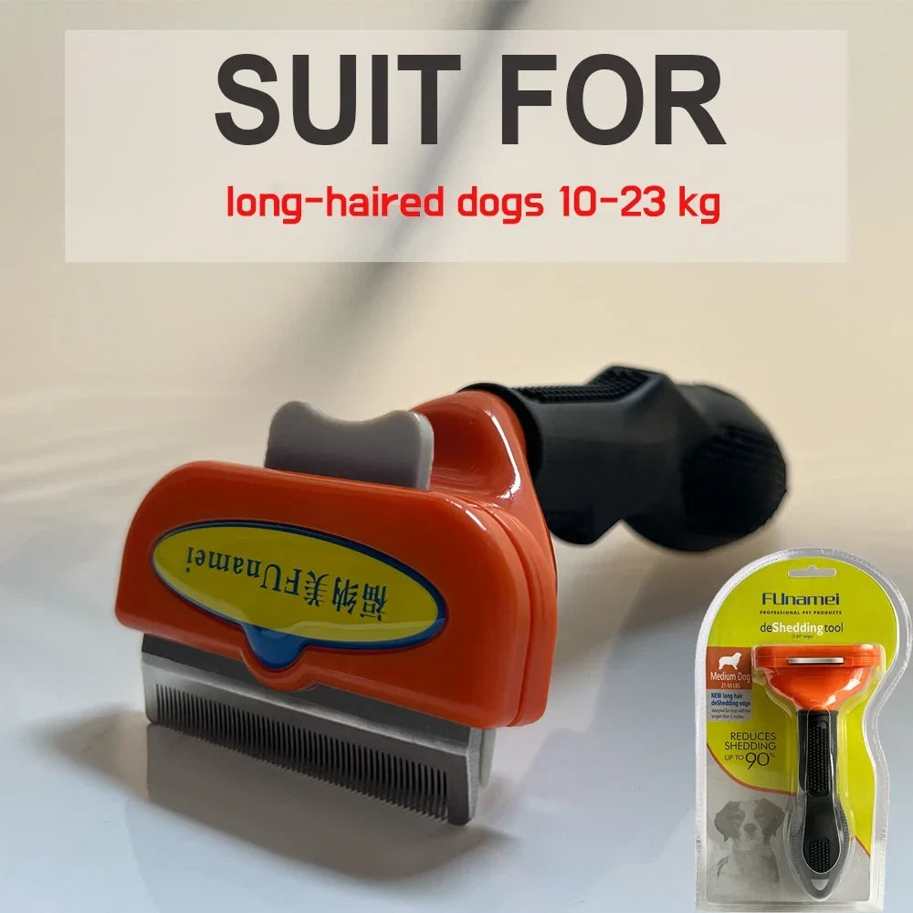 Ergonomic Pet Grooming Brush