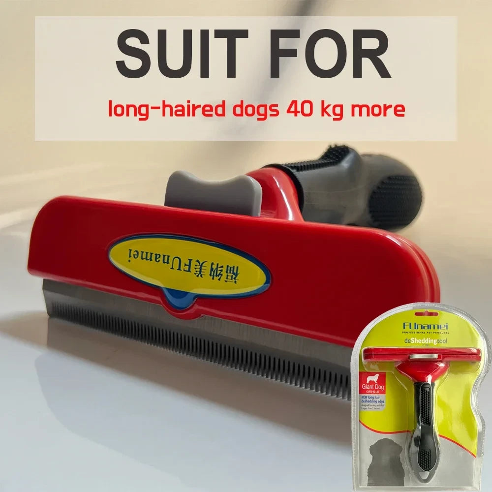 Ergonomic Pet Grooming Brush