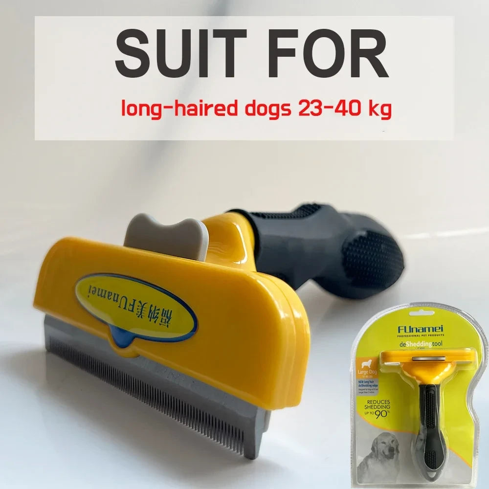 Ergonomic Pet Grooming Brush