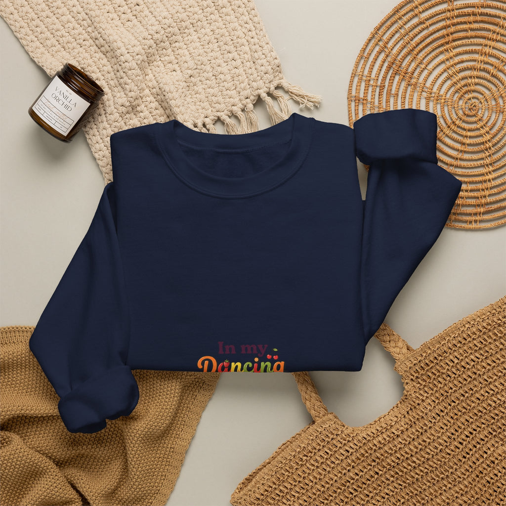 Crewneck Sweatshirt — "In My Daddy's Shirt Era" Retro Floral Graphic