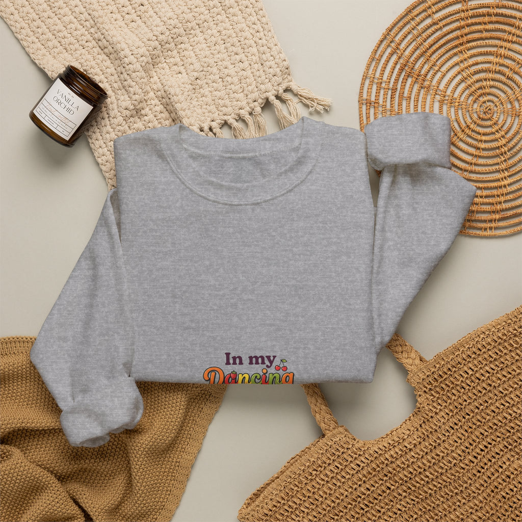 Crewneck Sweatshirt — "In My Daddy's Shirt Era" Retro Floral Graphic