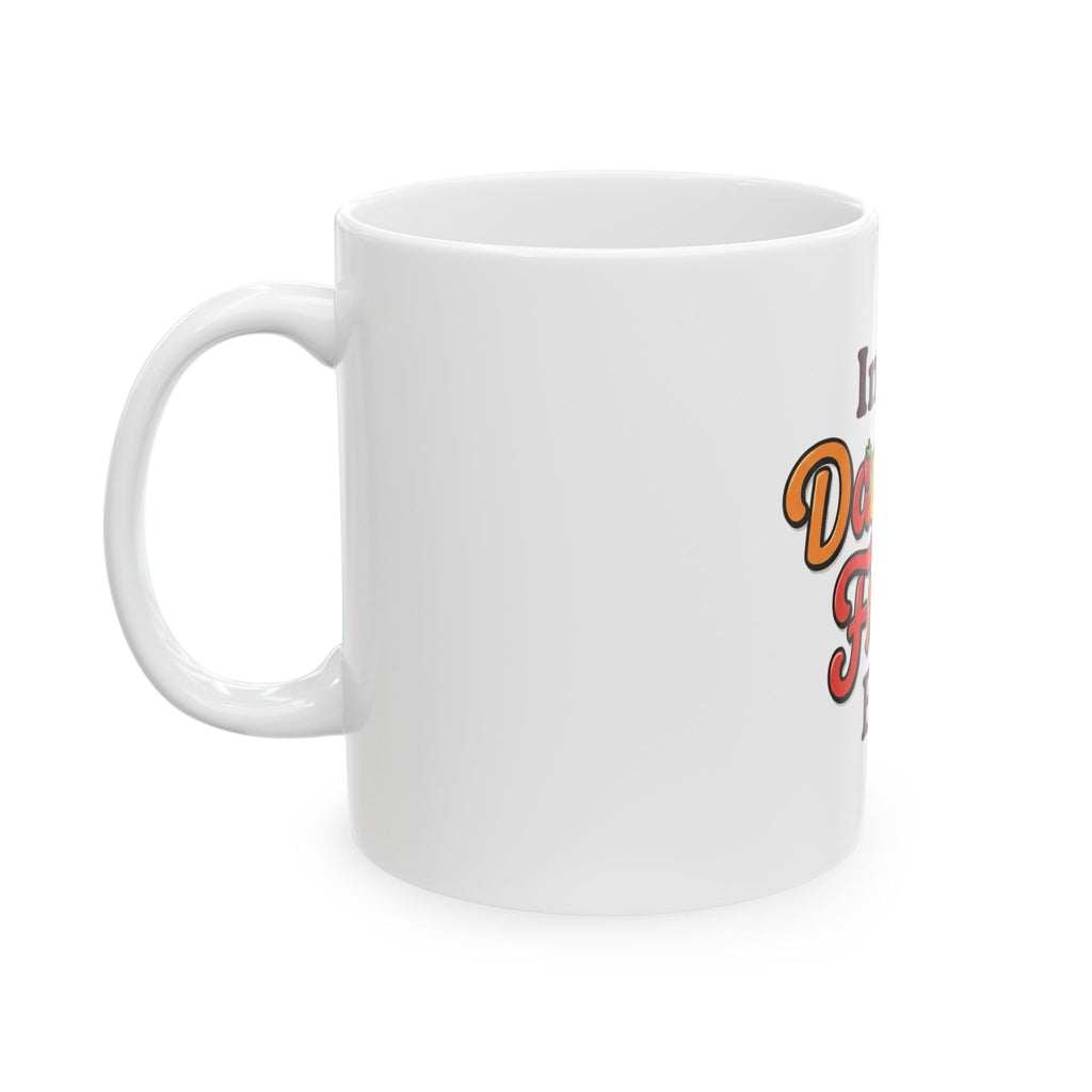 In My Dancing Fruit Era Ceramic Mug — Retro Fruit Graphic Coffee Mug (11oz & 15oz)