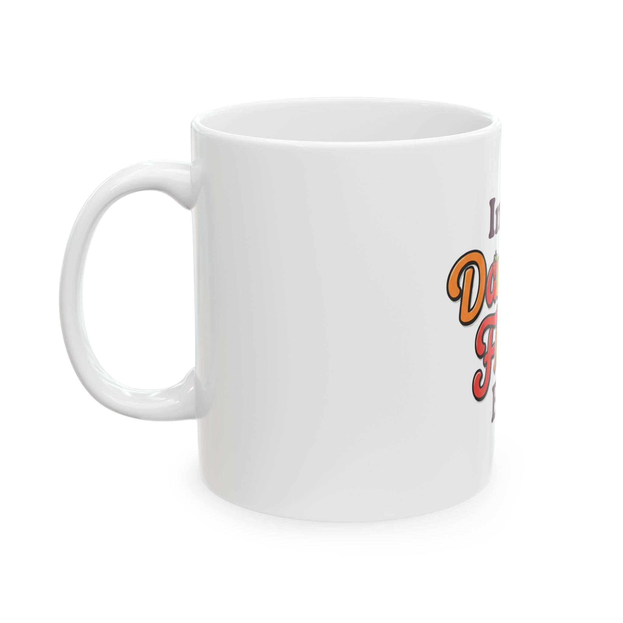 In My Dancing Fruit Era Ceramic Mug — Retro Fruit Graphic Coffee Mug (11oz & 15oz)